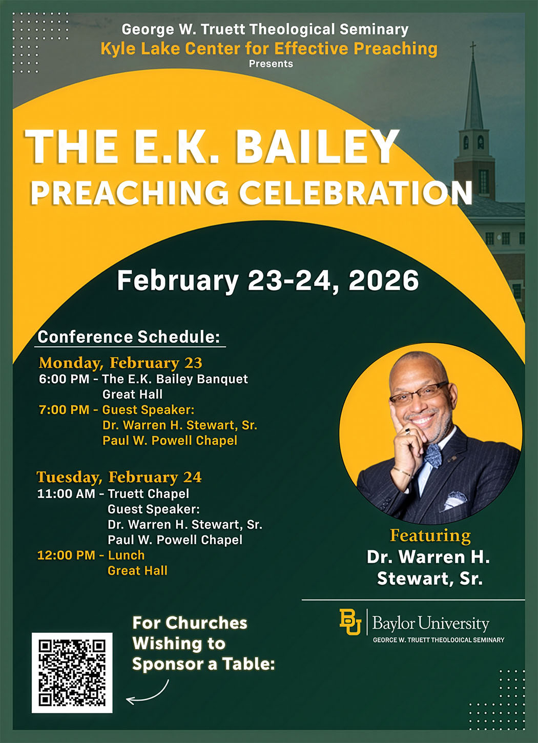 Donation to the E. K. Bailey Annual Preaching Celebration