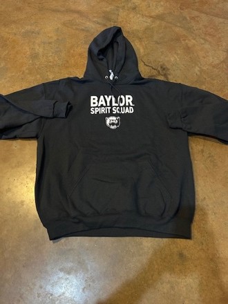 Baylor Spirit Black Hoodie